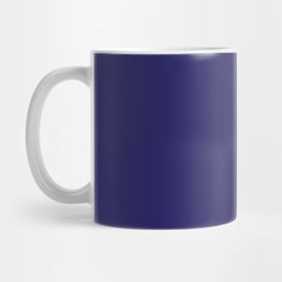 Pretty Simple Solid Dark Blue Mug